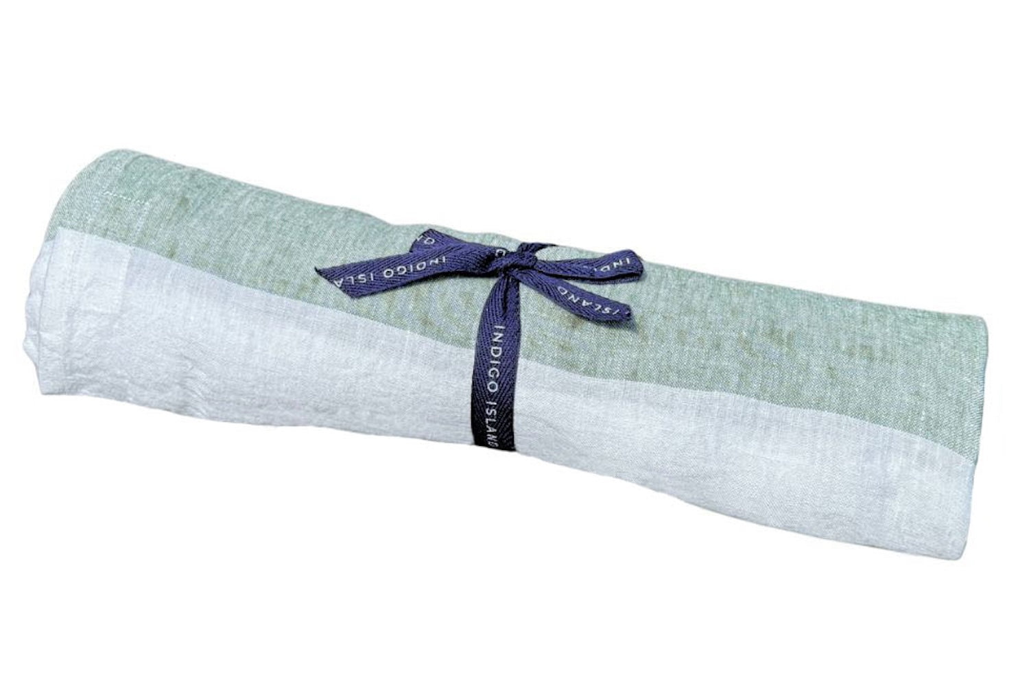 SEAFOAM GREEN & WHITE STRIPE