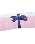 CONCH PINK & WHITE STRIPE