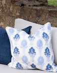 Cushion Cover – Indigo Fleur Ombre