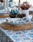 Tablecloth – Coromandel Nut Blue 170 x 270cm